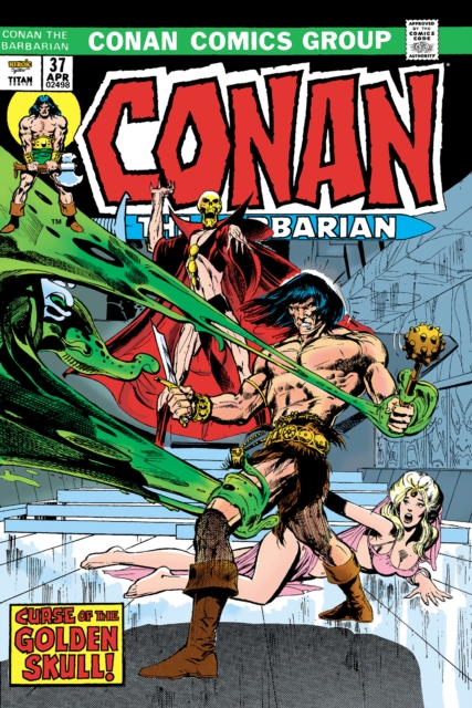 Book cover of Conan The Barbarian: The Original Comics Omnibus Vol.2