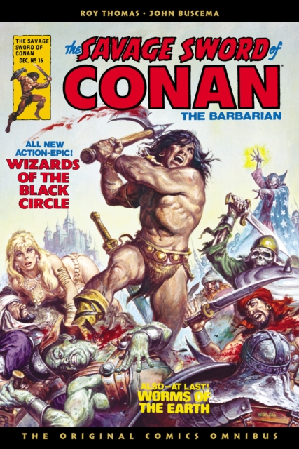 Book cover of The Savage Sword of Conan: The Original Comics Omnibus Vol.2