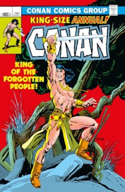 Book cover of Conan The Barbarian: The Original Comics Omnibus Vol.5