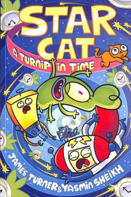 Book cover of Star Cat: A Turnip in Time! (a Phoenix Comic Book)
