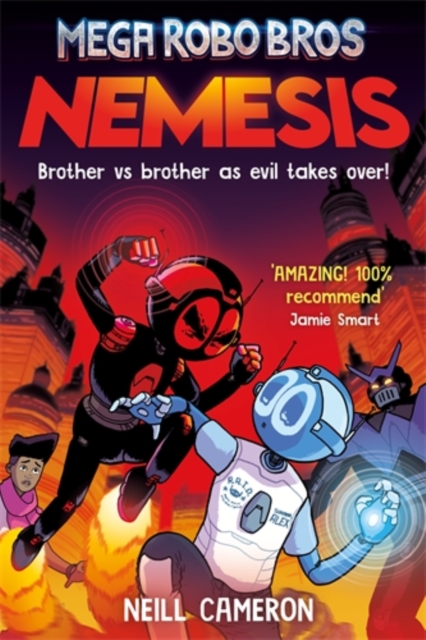 Book cover of Mega Robo Bros 7: Nemesis (a Phoenix Comic Book)