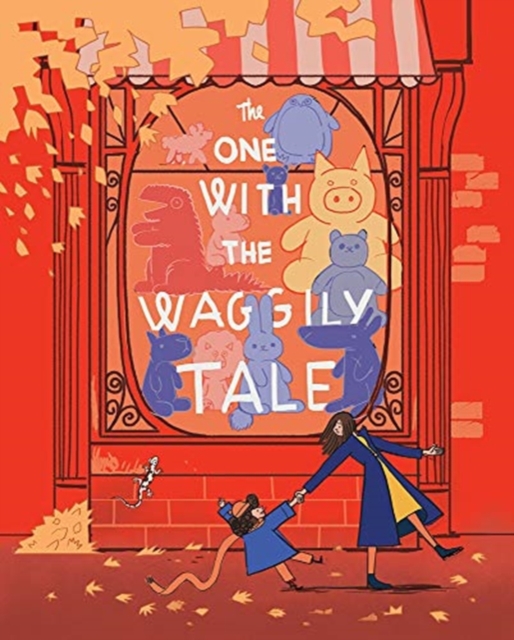 Book cover of The One With the Waggly Tail