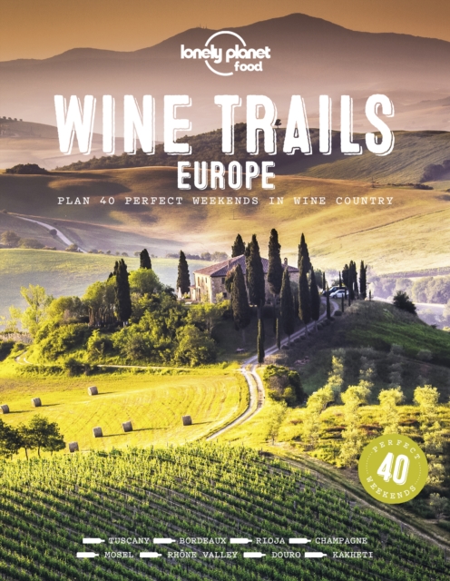 Book cover of Lonely Planet Wine Trails - Europe