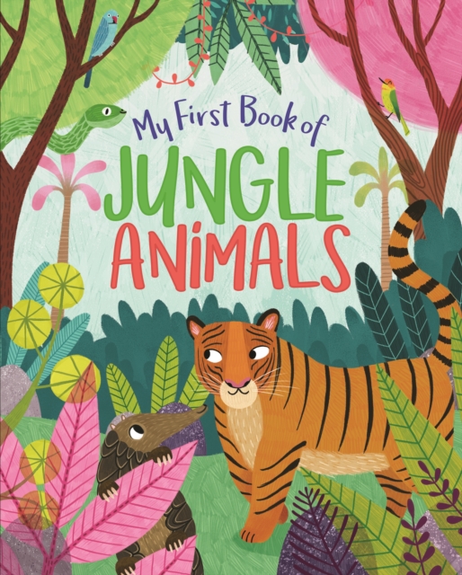Book cover of My First Book of Jungle Animals