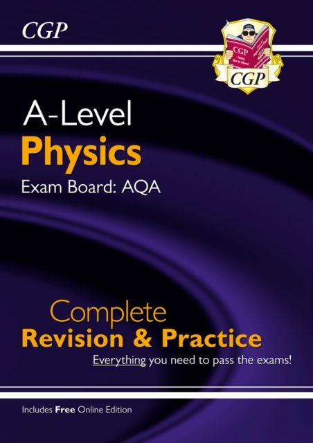 Book cover of A-Level Physics: AQA Year 1 & 2 Complete Revision & Practice with Online Edition