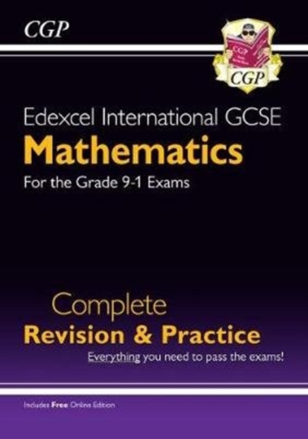 Book cover of Edexcel International GCSE Maths Complete Revision & Practice: Inc Online Edition, Videos & Quizzes