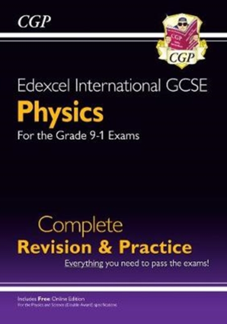 Book cover of Edexcel International GCSE Physics Complete Revision & Practice: Incl. Online Videos & Quizzes