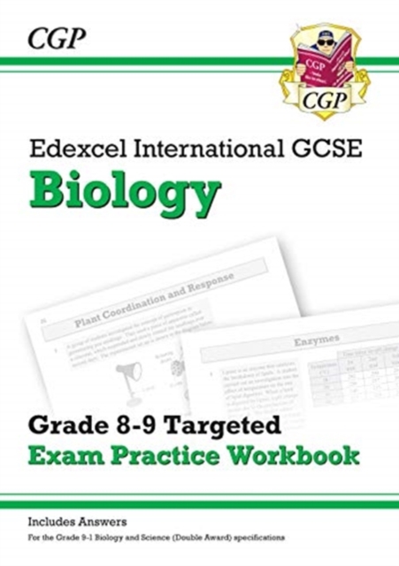 Book cover of Edexcel International GCSE Biology Grade 8-9 Exam Practice Workbook (with Answers)