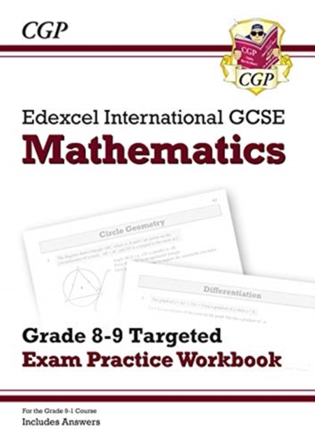 Book cover of Edexcel International GCSE Maths Grade 8-9 Exam Practice Workbook: Higher (with Answers)