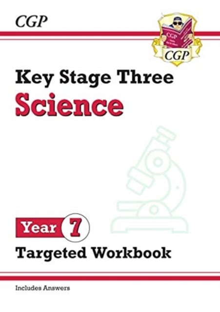 Book cover of KS3 Year 7 Science Targeted Workbook (with answers)