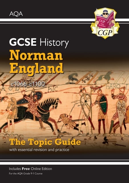 Book cover of GCSE History AQA Topic Revision Guide - Norman England, c1066-c1100