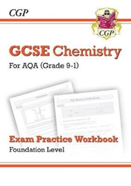 Book cover of GCSE Chemistry AQA Exam Practice Workbook - Foundation