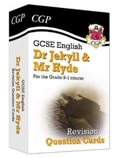 Book cover of GCSE English - Dr Jekyll and Mr Hyde Revision Question Cards