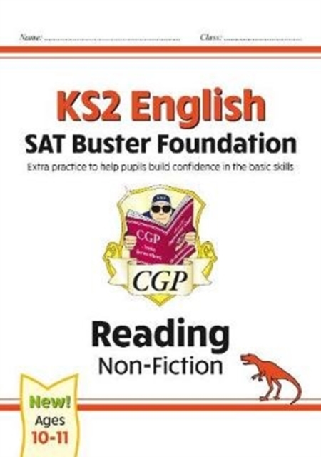 Book cover of KS2 English Reading SAT Buster Foundation: Non-Fiction (for the 2026 tests)