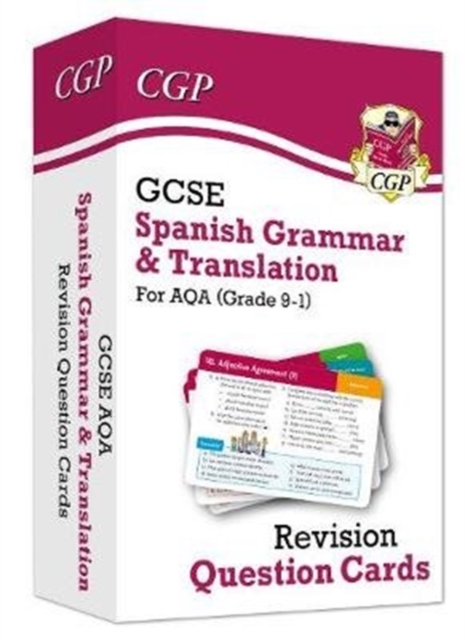 Book cover of GCSE AQA Spanish: Grammar & Translation Revision Question Cards (For exams in 2025)