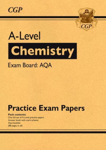 Book cover of A-Level Chemistry AQA Practice Papers