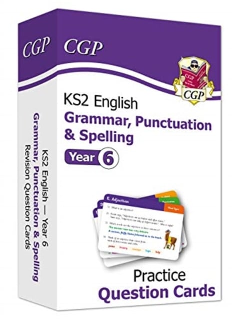 Book cover of KS2 English Year 6 Practice Question Cards: Grammar, Punctuation & Spelling