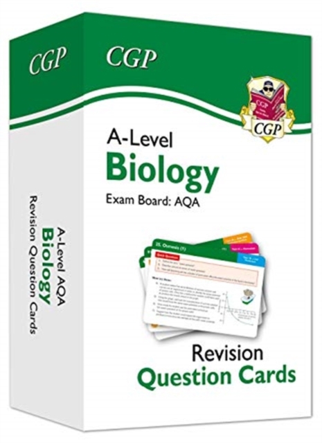 Book cover of A-Level Biology AQA Revision Question Cards
