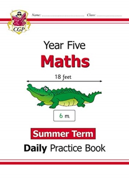 Book cover of KS2 Maths Year 5 Daily Practice Book: Summer Term