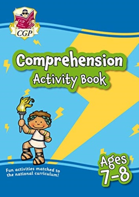 Book cover of English Comprehension Activity Book for Ages 7-8 (Year 3)