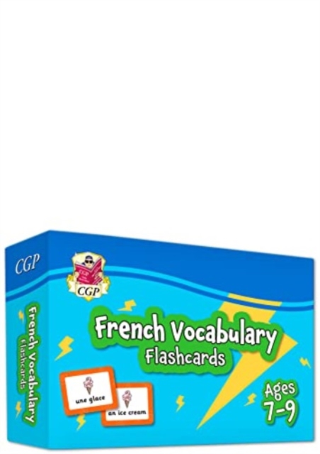 Book cover of French Vocabulary Flashcards for Ages 7-9 (with Free Online Audio)