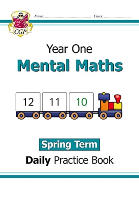 Book cover of KS1 Mental Maths Year 1 Daily Practice Book: Spring Term