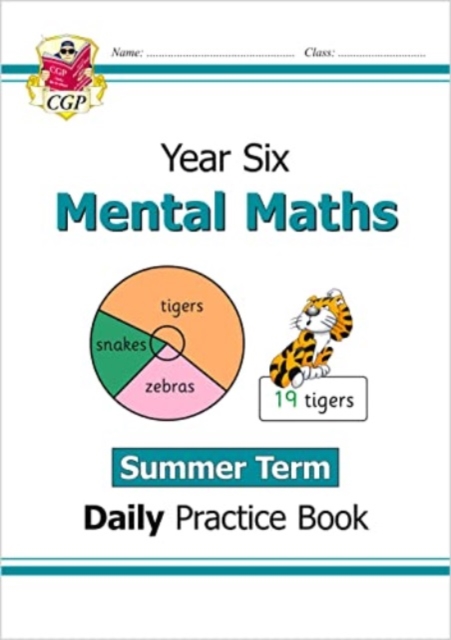 Book cover of KS2 Mental Maths Year 6 Daily Practice Book: Summer Term
