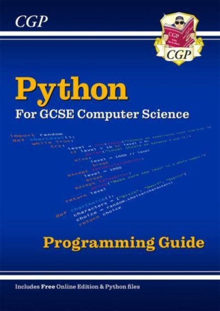 Book cover of New Python Programming Guide for GCSE Computer Science with Online Edition, Python Files & Videos