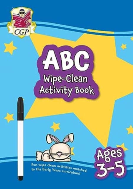Book cover of ABC Wipe-Clean Activity Book for Ages 3-5 (with pen)