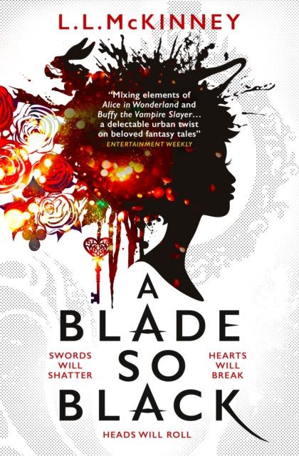 Book cover of A Blade So Black