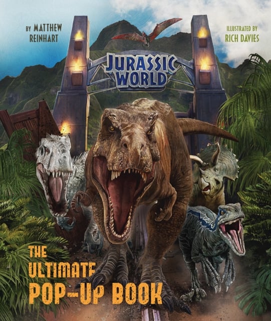 Book cover of Jurassic World - The Ultimate Pop-Up Book