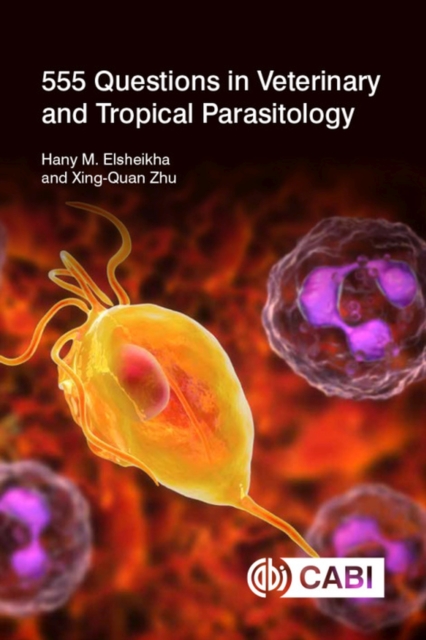 Book cover of 555 Questions in Veterinary and Tropical Parasitology