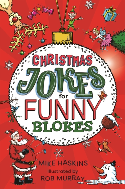 Book cover of Christmas Jokes for Funny Blokes