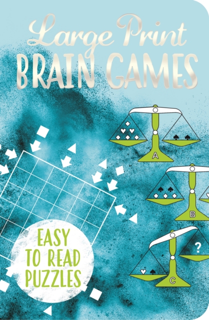 Book cover of Large Print Brain Games