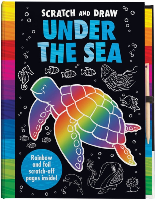 Scratch & Draw Ocean Animals - Scratch Art Activity Book by Susie