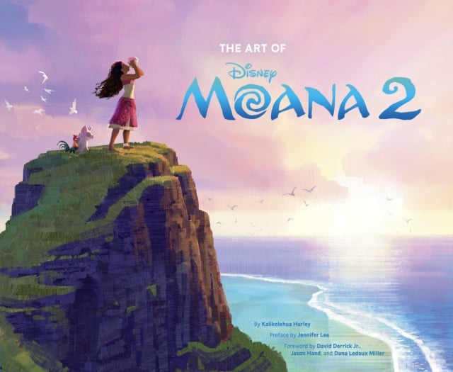 Book cover of The Art of Moana 2