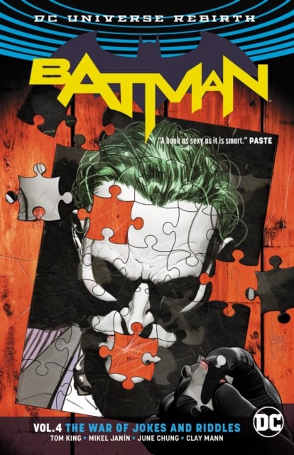 Book cover of Batman Vol. 4: The War of Jokes and Riddles