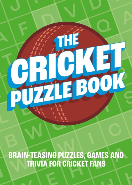 Book cover of The Cricket Puzzle Book