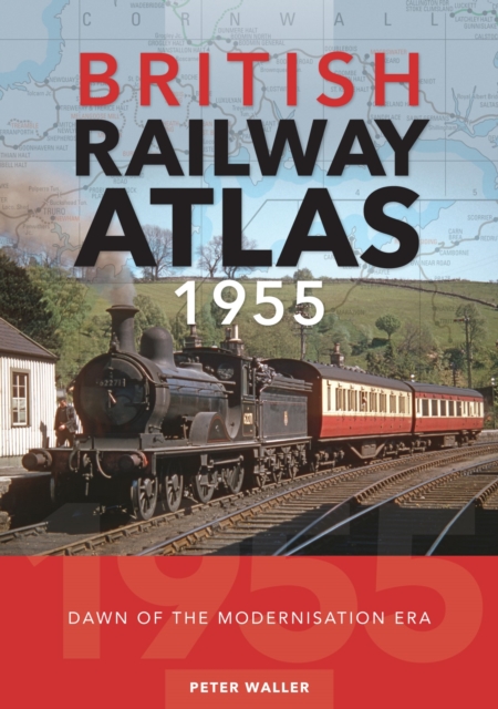 Book cover of British Railway Atlas 1955