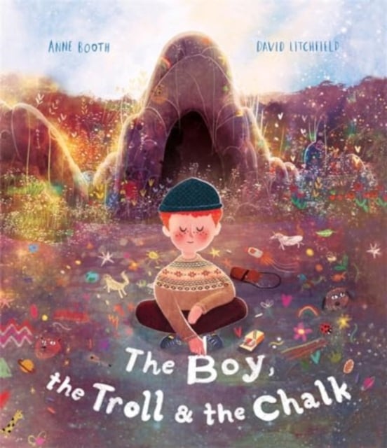 Book cover of The Boy, the Troll and the Chalk