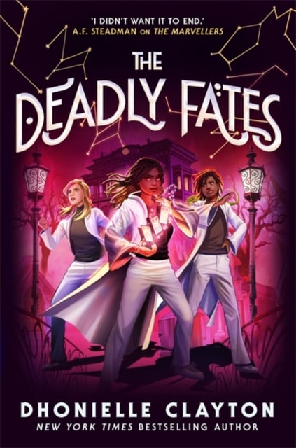 Book cover of The Deadly Fates (The Marvellers 3)