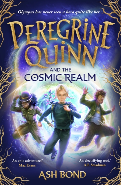 Book cover of Peregrine Quinn and the Cosmic Realm
