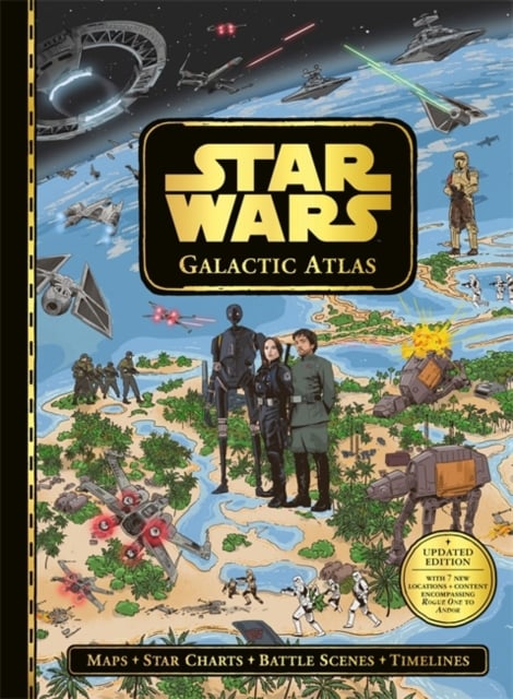Book cover of Star Wars: Galactic Atlas