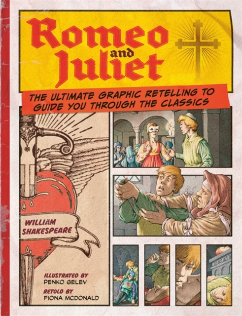 Book cover of Romeo and Juliet: Classic Comics