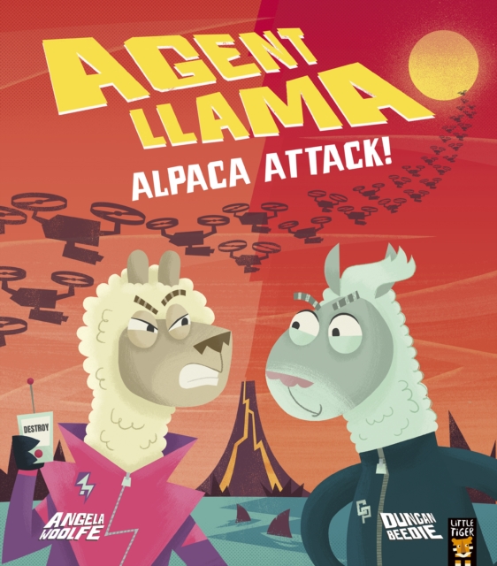 Book cover of Agent Llama: Alpaca Attack!