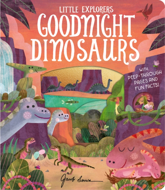Book cover of Goodnight Dinosaurs