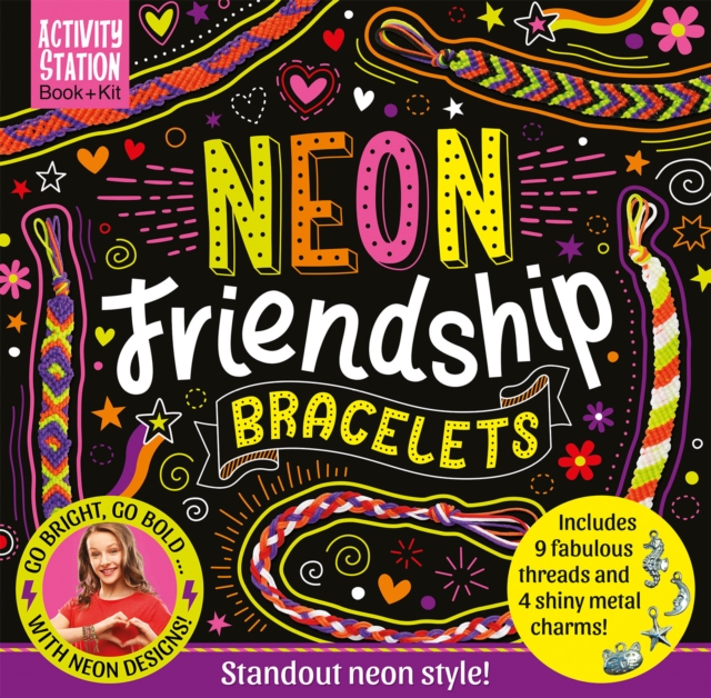 Book cover of Neon Friendship Bracelets