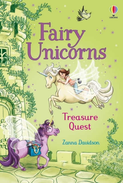 Book cover of Fairy Unicorns The Treasure Quest
