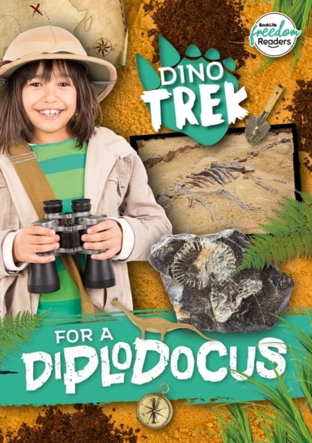 Book cover of Dino-Trek for a Diplodocus