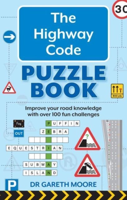 Book cover of The Highway Code Puzzle Book